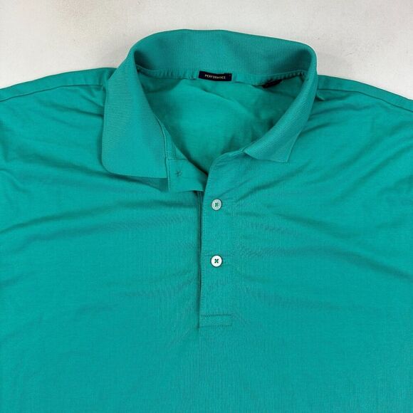 Polo Golf Ralph Lauren Teal Performance Pima Cotton Polo Shirt S/S Stretch Sz M - Picture 4 of 10